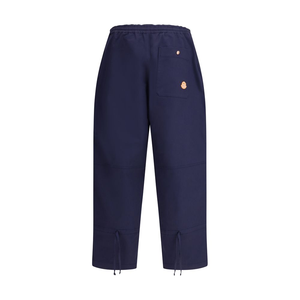 Moncler x Donald Glover Blue Cotton Casual Pants