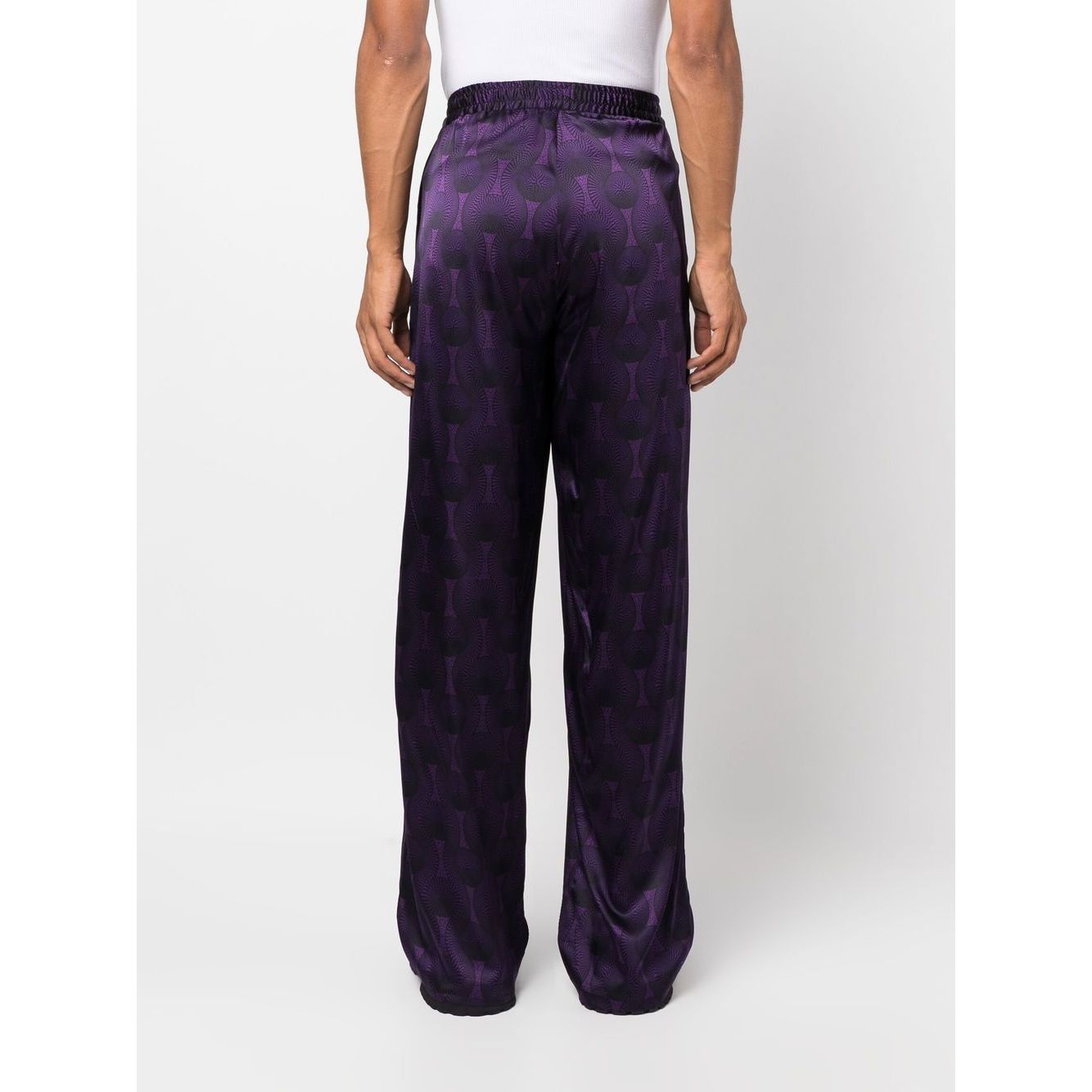 OZWALD BOATENG Trousers Purple