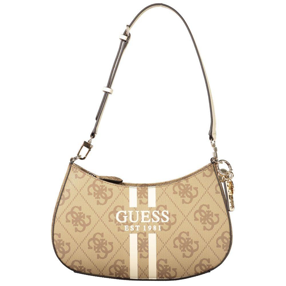Front view with bag zipped and handles upright.