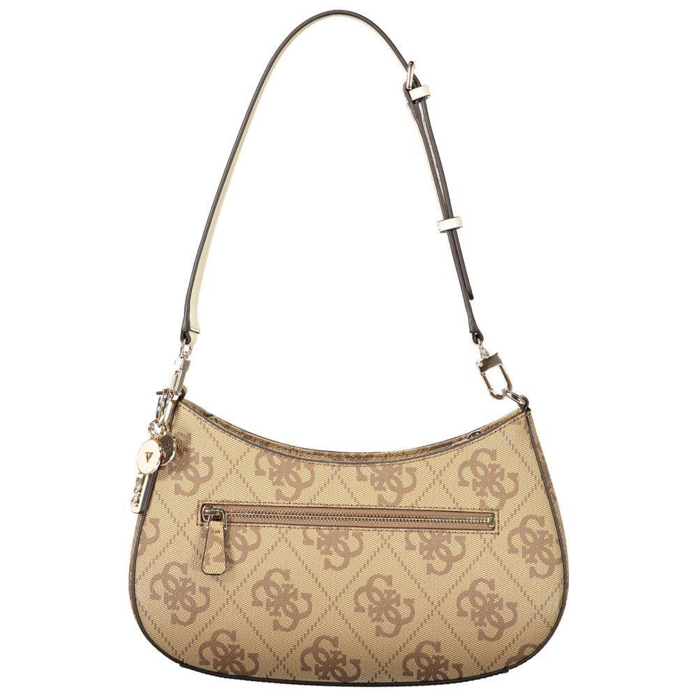 Front view with bag zipped and handles upright.