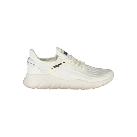 Blauer White Polyester Men Sneaker BL-39237-EU40/US7
