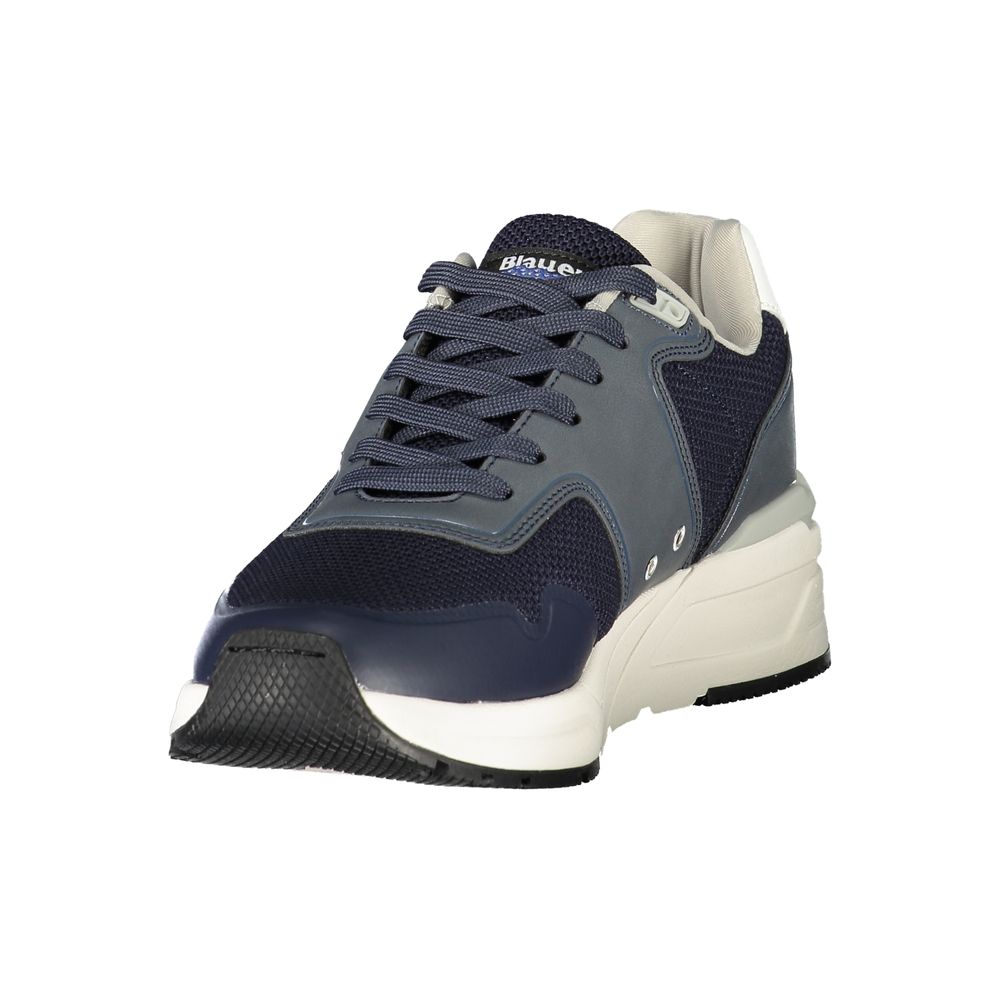 Blauer Blue Polyester Men Sneaker