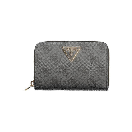 Guess Jeans Black Polyethylene Women Wallet
