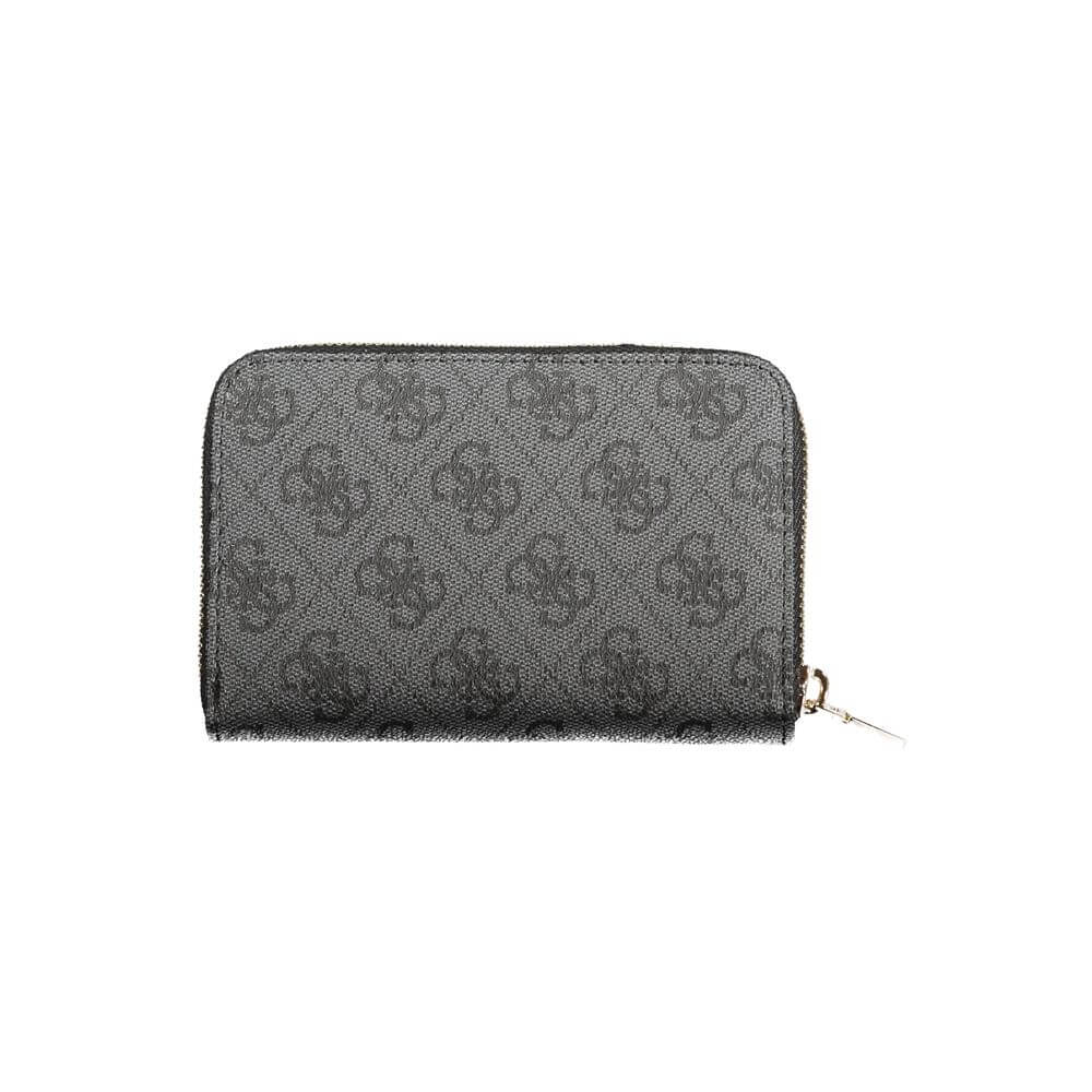 Guess Jeans Black Polyethylene Women Wallet