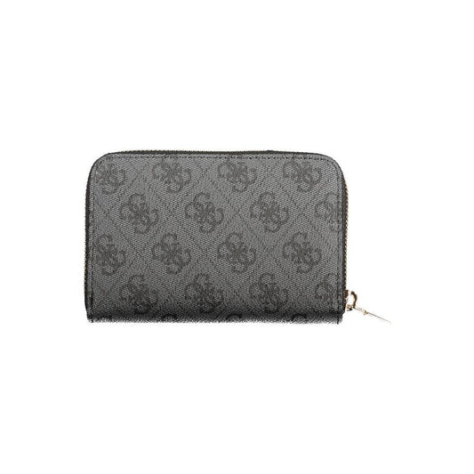 Guess Jeans Black Polyethylene Women Wallet