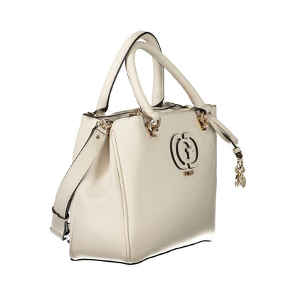 Guess Jeans White Polyethylene Handbag
