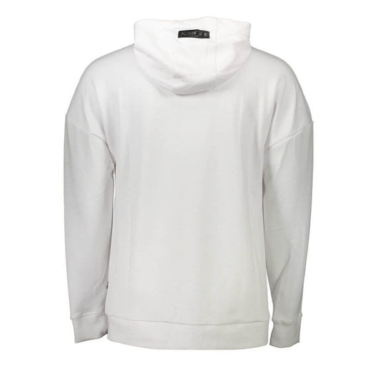 Plein Sport White Cotton Sweater