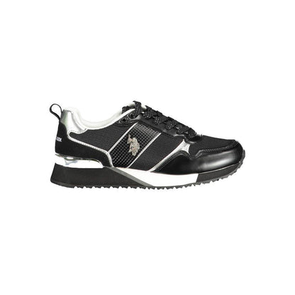 U.S. POLO ASSN. White Polyester Sneaker