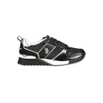 U.S. POLO ASSN. White Polyester Sneaker