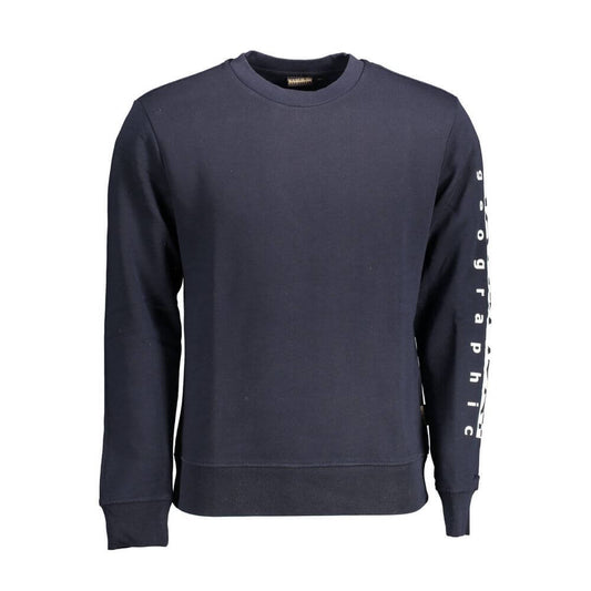 Napapijri Blue Cotton Sweater