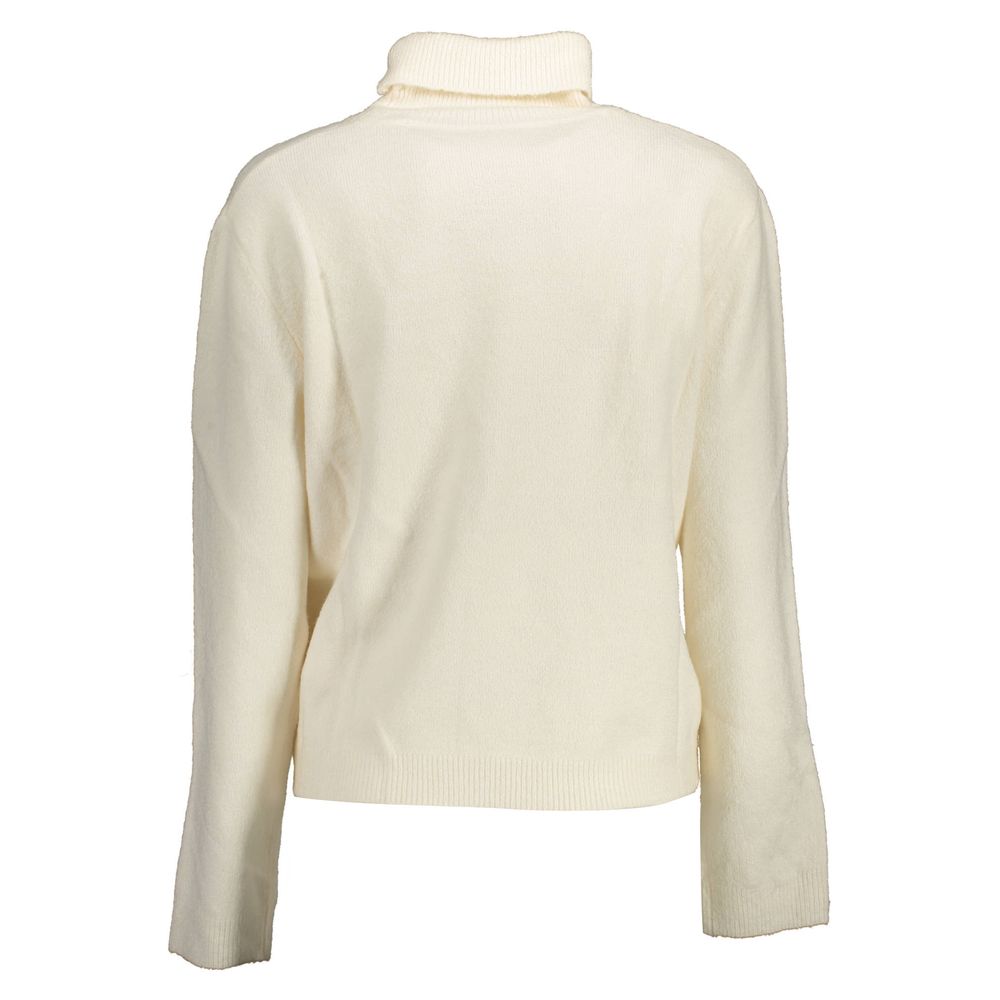U.S. POLO ASSN. White Nylon Sweater