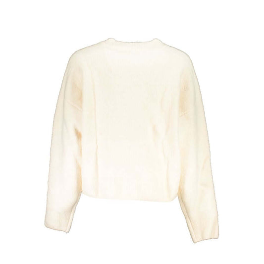 Desigual White Fabric Sweater DE-24882-S