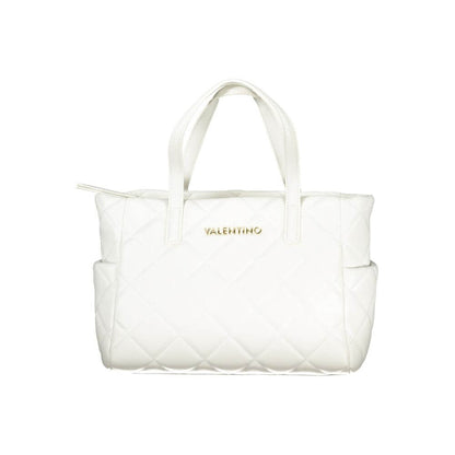 Mario Valentino White Polyethylene Handbag