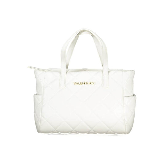 Mario Valentino White Polyethylene Handbag