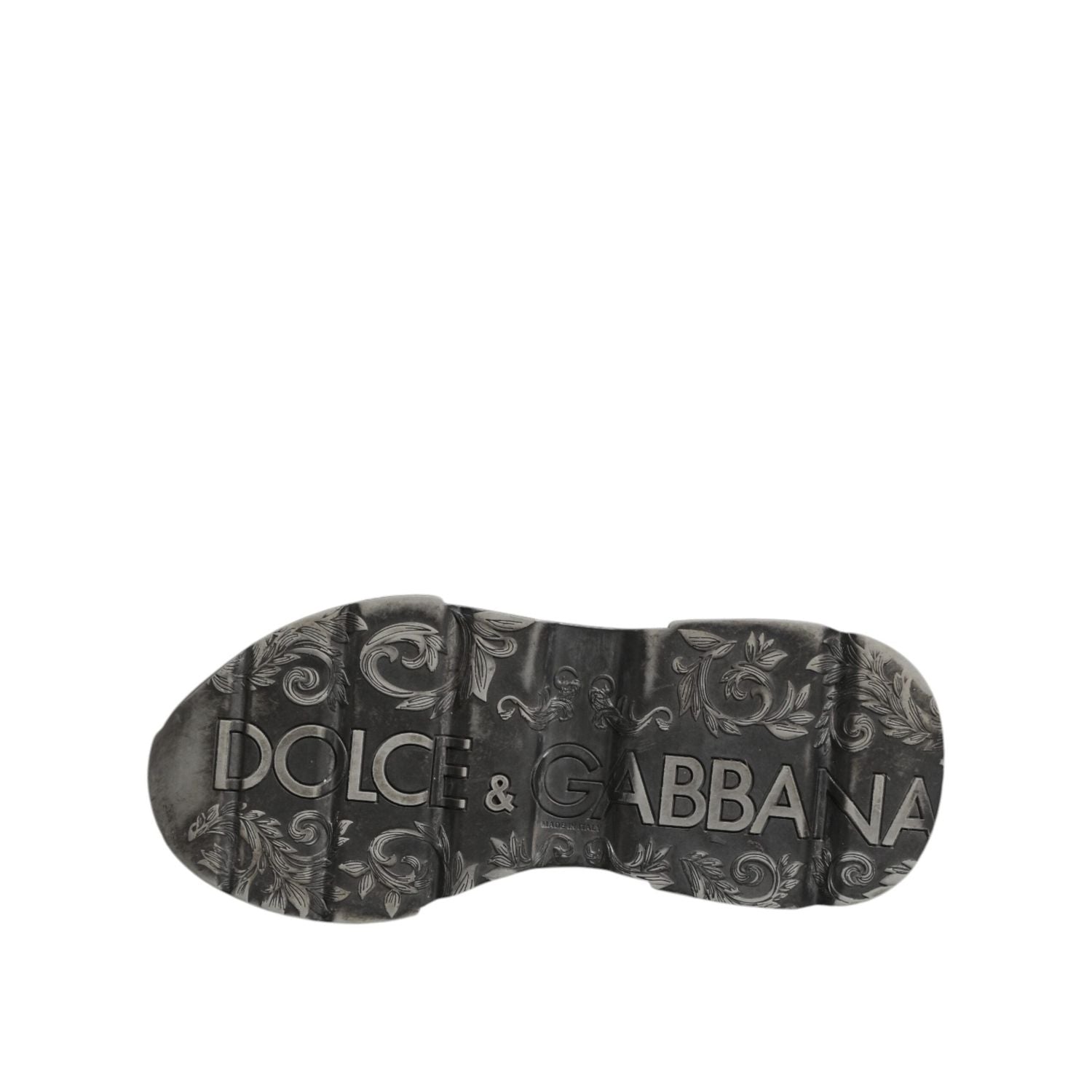 Dolce & Gabbana White Daymaster Leather Low Top Sneakers Shoes