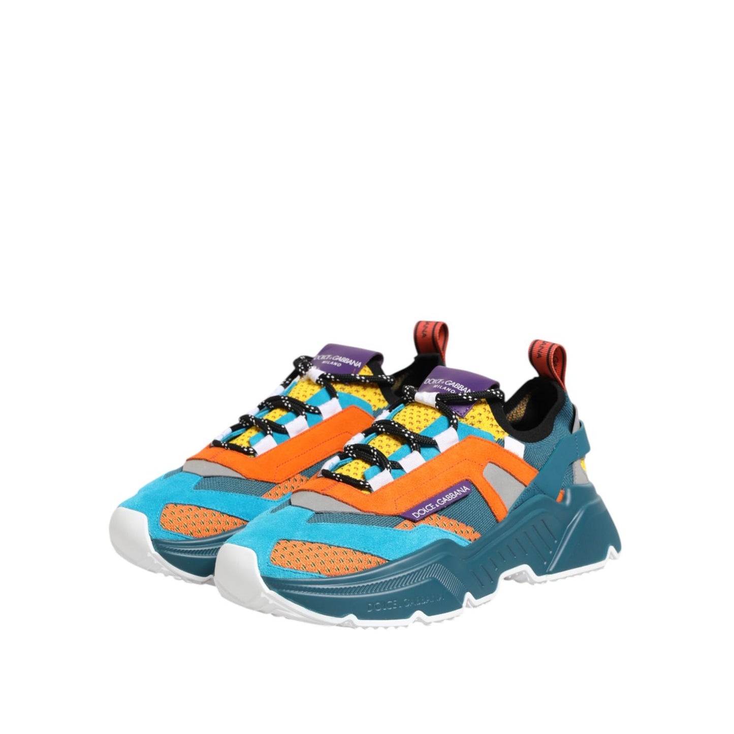 Dolce & Gabbana Multicolor Daymaster Low Top Sneakers Shoes