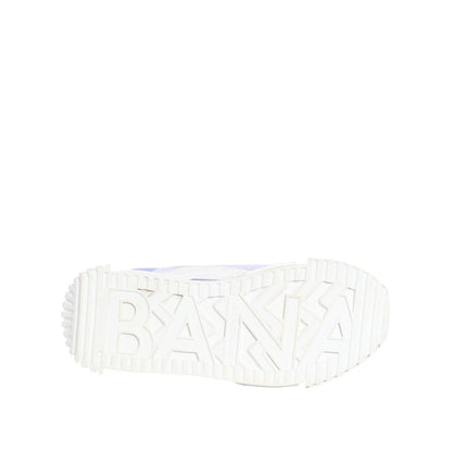 Dolce & Gabbana Purple White NS1 Lace Up Low Top Sneakers Shoes