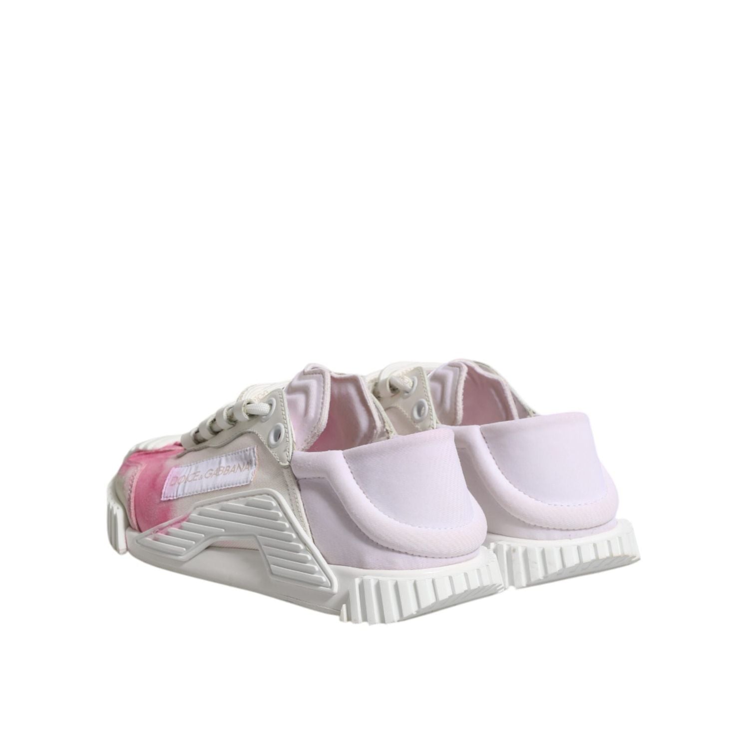 Dolce & Gabbana White NS1 Lace Up Low Top Sneakers Shoes