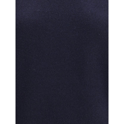 Chloé Blue Wool Sweatshirt fabric texture showcasing fine knit quality.