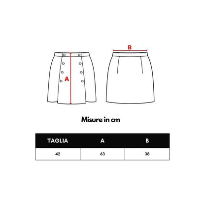 Gucci Black Wool Skirt