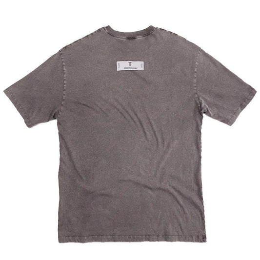 Diego Venturino Gray Cotton T-Shirt DI-15846-S