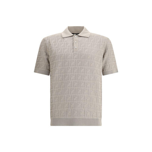 Fendi FF Polo Shirt FE-FZC410AUW0F0B9Y-IT48 | M