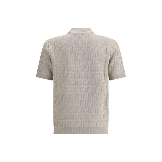 Fendi FF Polo Shirt FE-FZC410AUW0F0B9Y-IT48 | M
