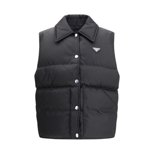 Prada Padded re-nylon Vest PR-29X207SOOO1WQ8F0002-IT38 | S