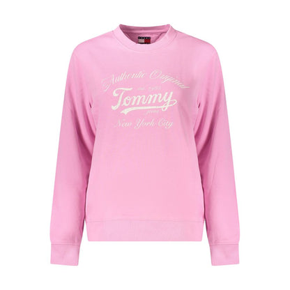 Tommy Hilfiger Pink Cotton Women Sweater