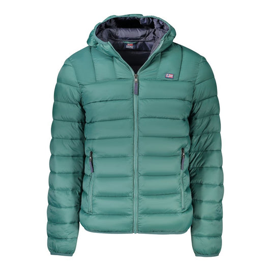 Norway 1963 Green Polyamide Men Jacket NO-39338-S