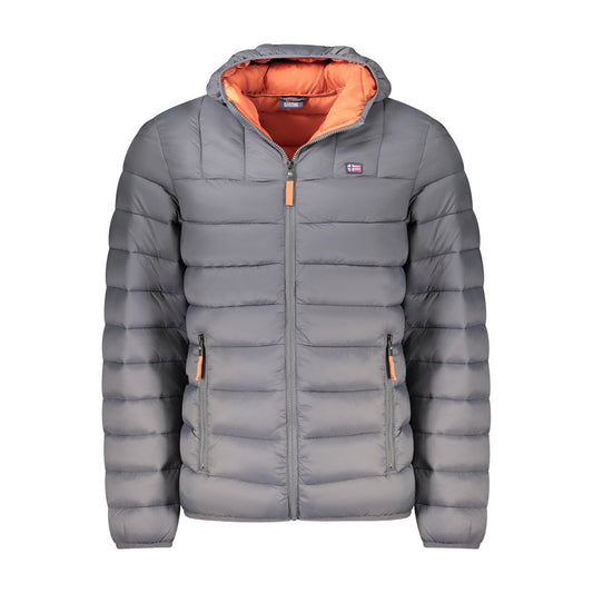 Norway 1963 Gray Polyamide Men Jacket NO-39343-S