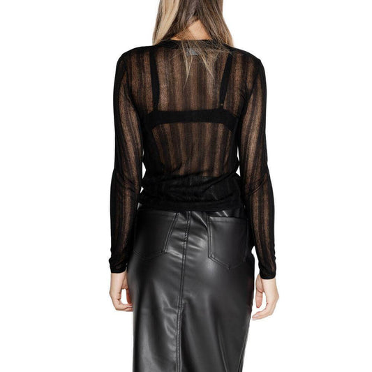 Vila Clothes Black Viscose Sportswear