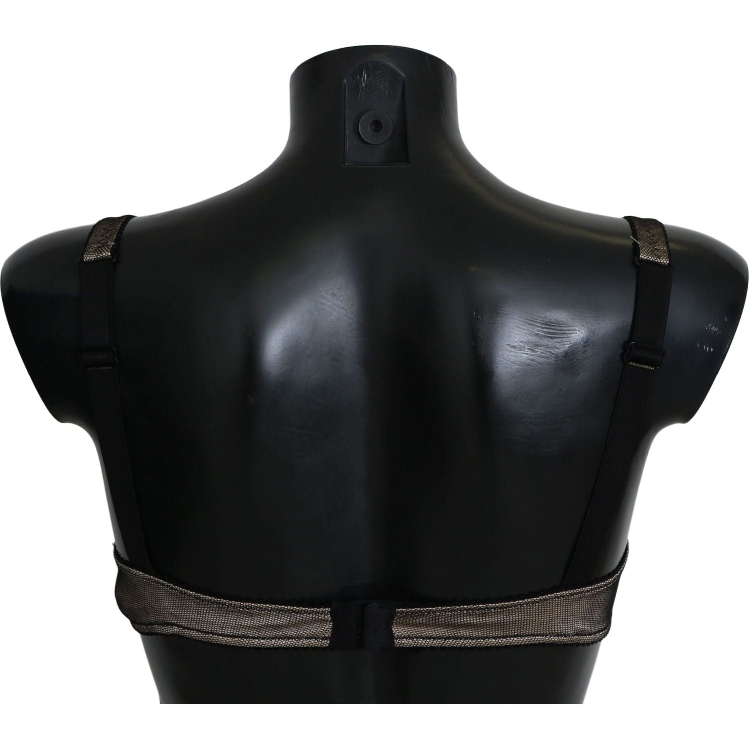 Dolce & Gabbana Brown Regg Balconcino Imbottito Bra Underwear