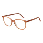 Andy Wolf Pink Unisex Glasses Frame in rose acetate with full-rim style, measuring 52-15-130. Includes branded case. No lens filter category.