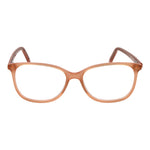 Andy Wolf Pink Unisex Glasses Frame in rose acetate with full-rim panto style, demo lenses, and no spring hinge.