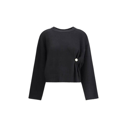 Loulou De Saison Black Wool Sweatshirt