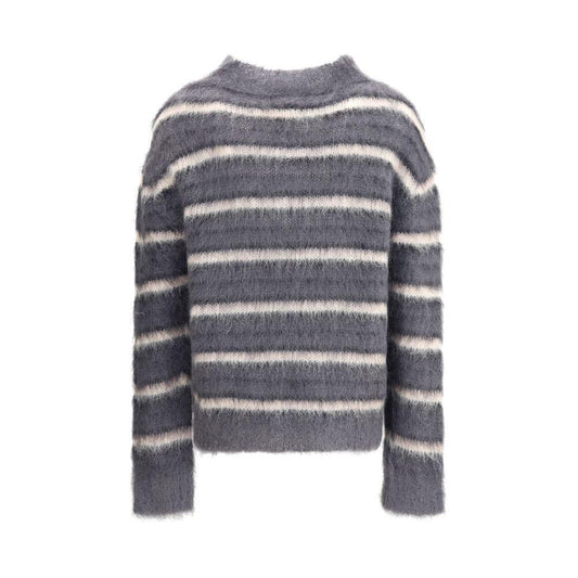 Marni Striped wool mohair Sweater MA-GCMG0161Q0UFU174RGN77-IT46 | S
