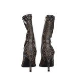 Stella McCartney Brown Leather Ankle Boots