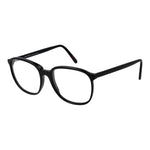 Andy Wolf Black Unisex Glasses Frame in acetate with full-rim style, demo lenses, and square shape, size 54-16-145.