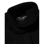 Dolce & Gabbana Black Cashmere Turtleneck Pullover Sweater TSH90730-42