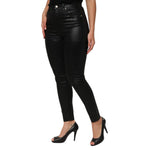 Dolce & Gabbana Black High Waist Skinny GRACE Denim Jeans
