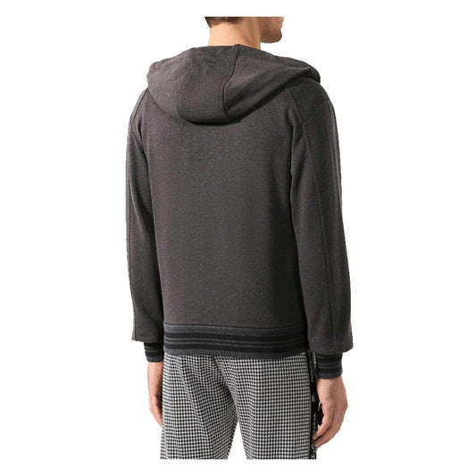 Dolce & Gabbana Gray Cotton Sweater DO-15917-IT44 | XS