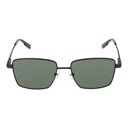 Hackett Gray Metal Sunglasses
