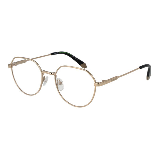 Polaroid Gold Unisex Glasses Frame