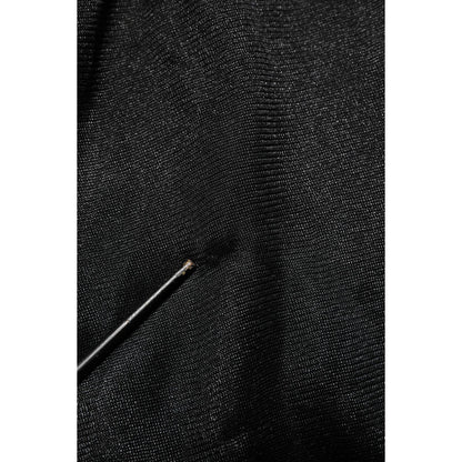 Dolce & Gabbana Black Polyester Pullover Sweatshirt Sweater