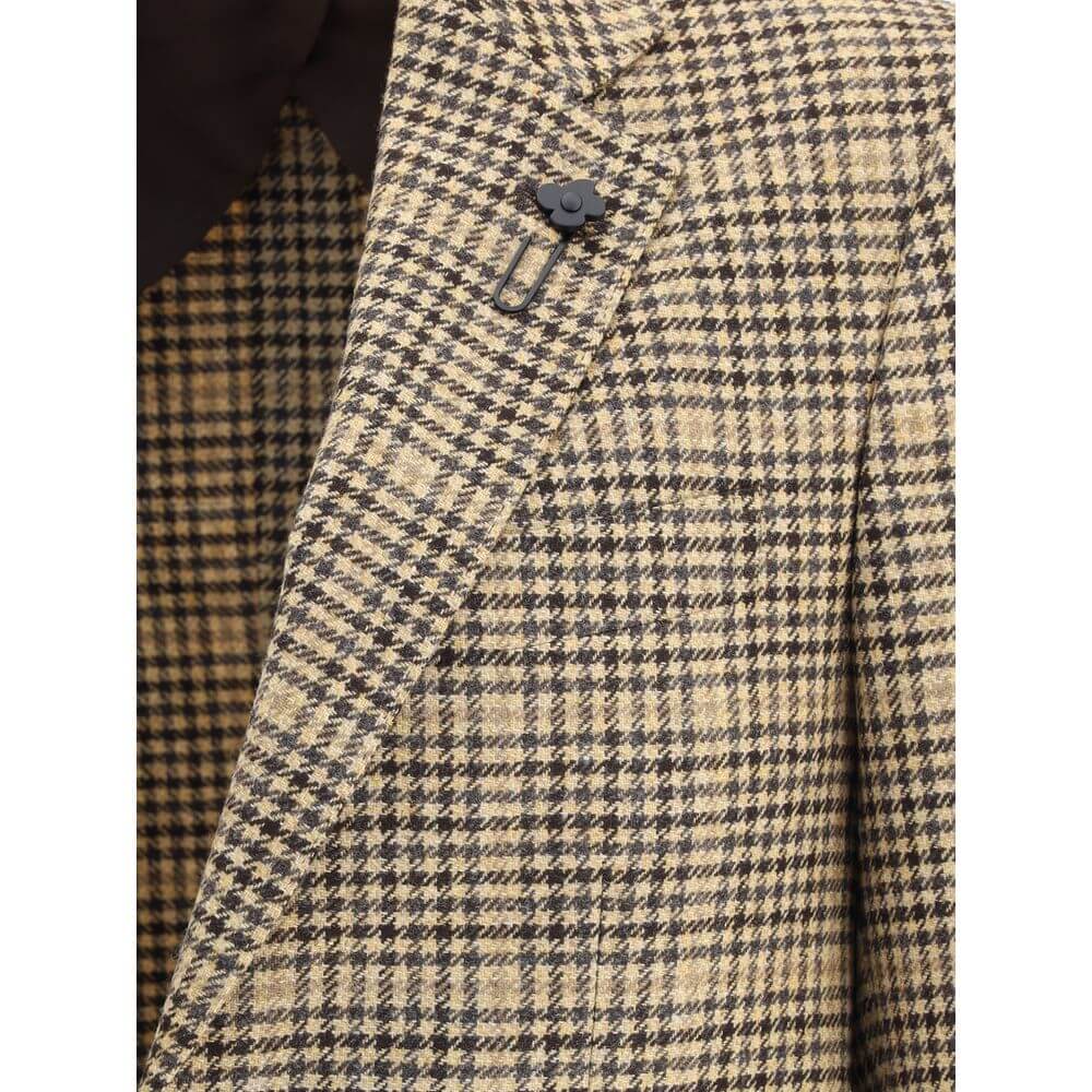 Lardini Beige Wool Clothing