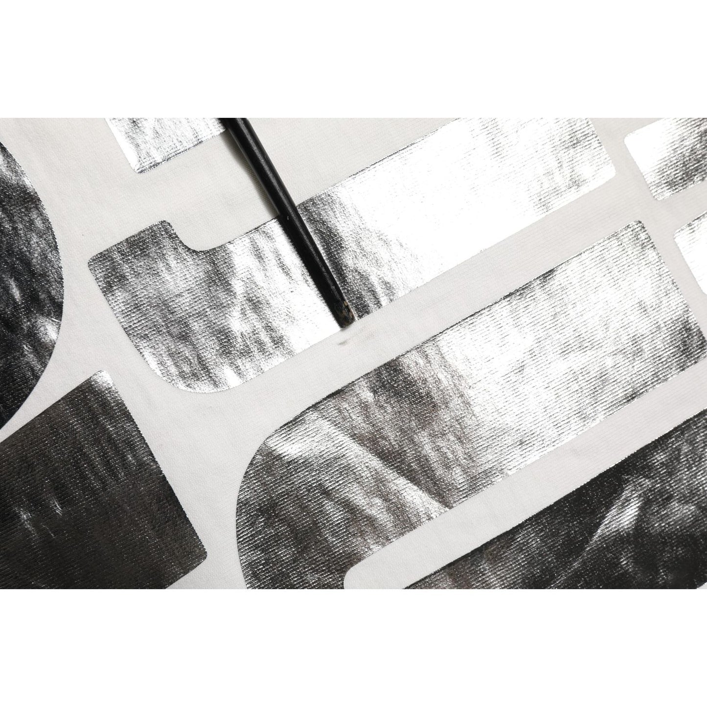 Dolce & Gabbana White Metallic Print Cotton CrewNeck T-shirt