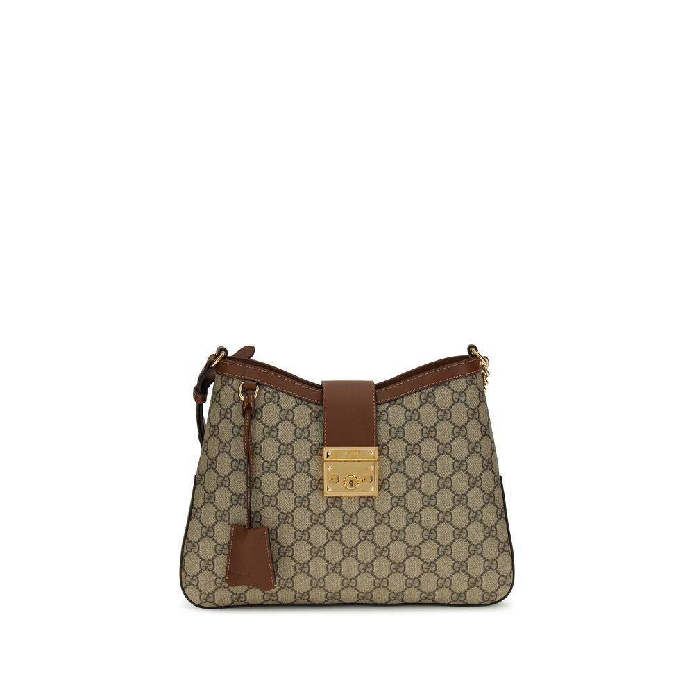 Front view with bag zipped and handles upright.