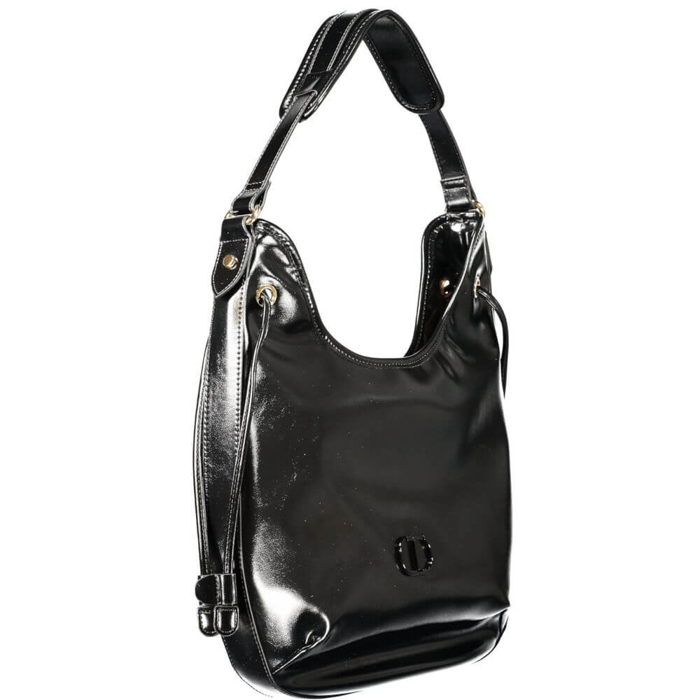 Twinset Black Polyethylene Women Hobo Bag