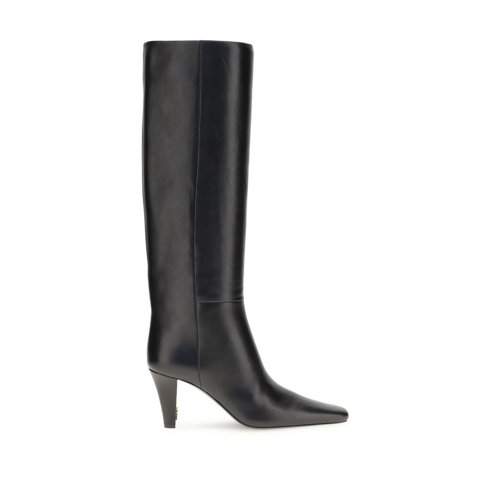 Saint Laurent High leather Boots SA-839749AAE6W1000-EU36/US6